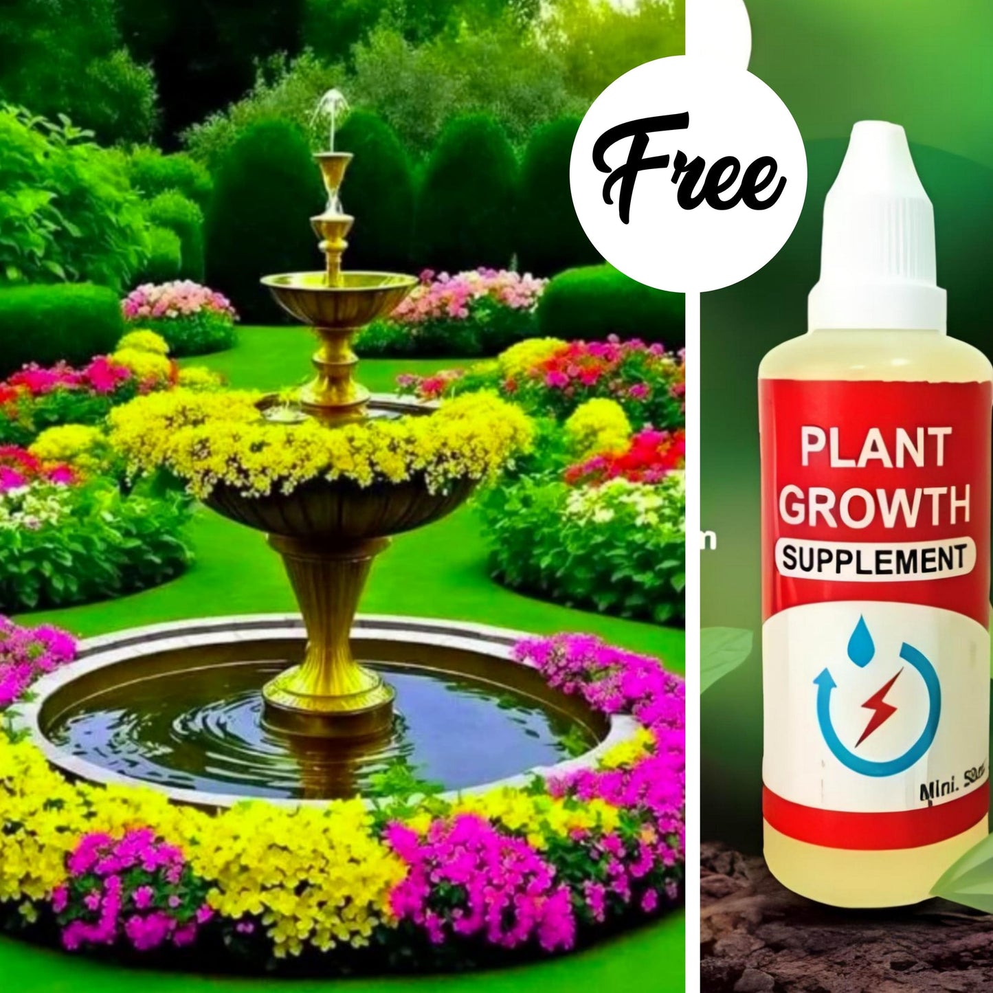 Multicolor Flower Seeds (Pack of 100) + Plant Growth Supplement Free